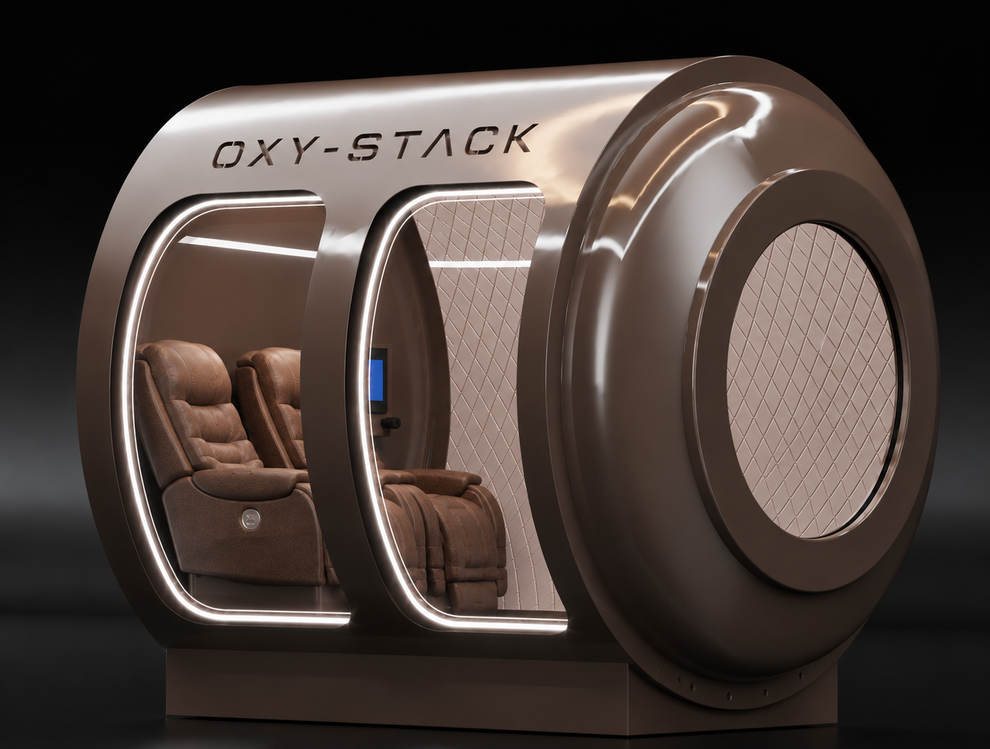 Oxy Stack hyperbaric oxygen chamber